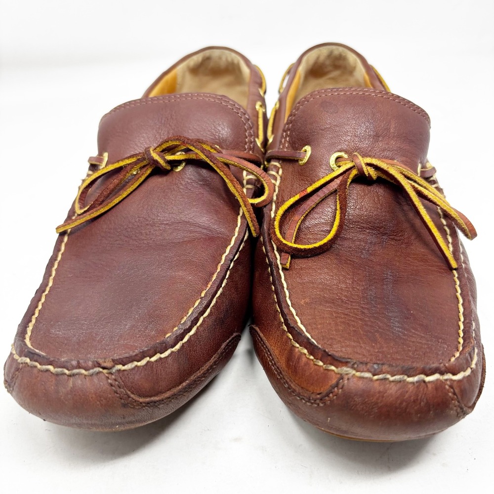 Sperry Gold Cup ASV Mens Size 10 Boat Shoes Leather Driving Moccasins Loafers - Picture 2 of 12